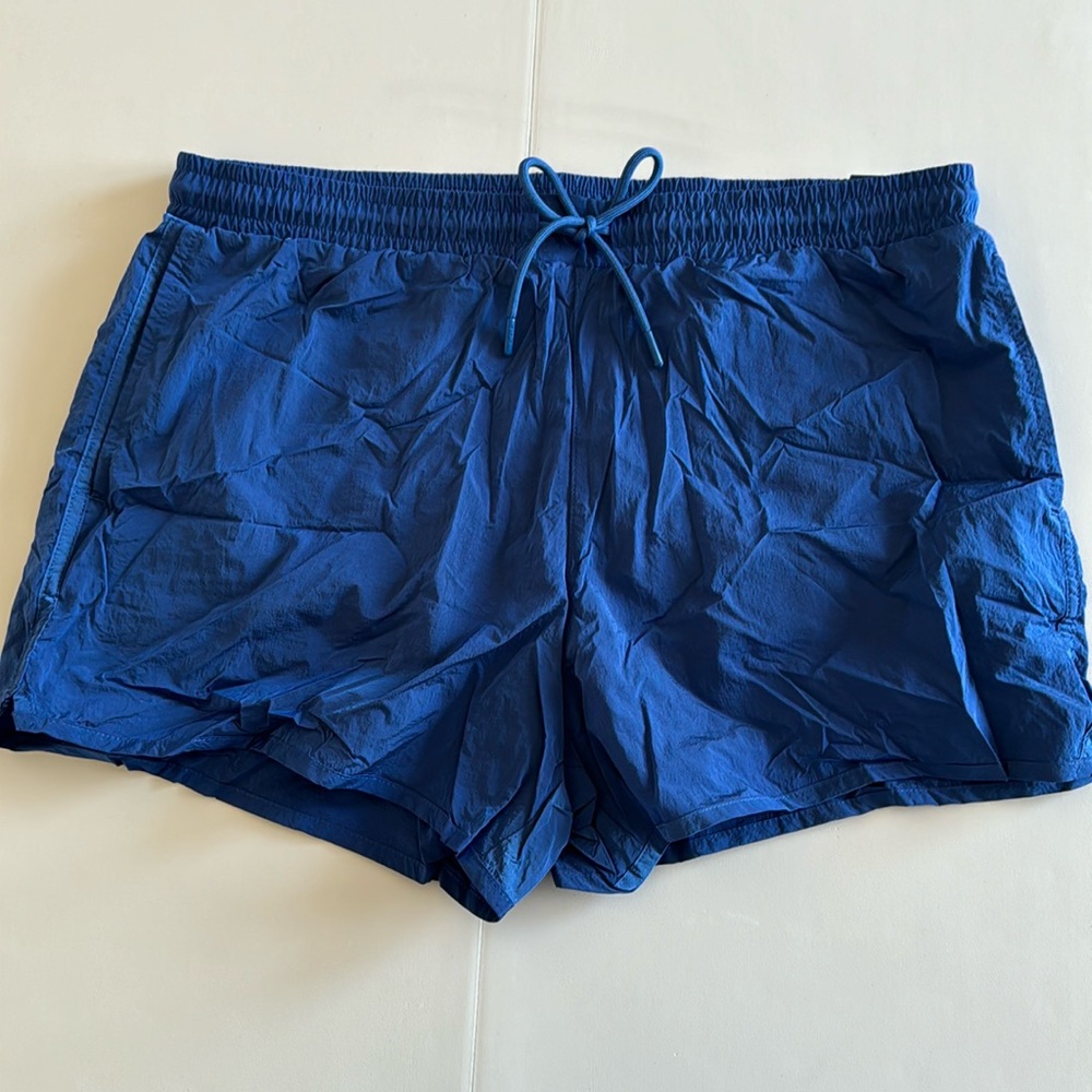 Abercrombie & Fitch Men’s Blue Swimming Trunks Large, 3 inch inseam